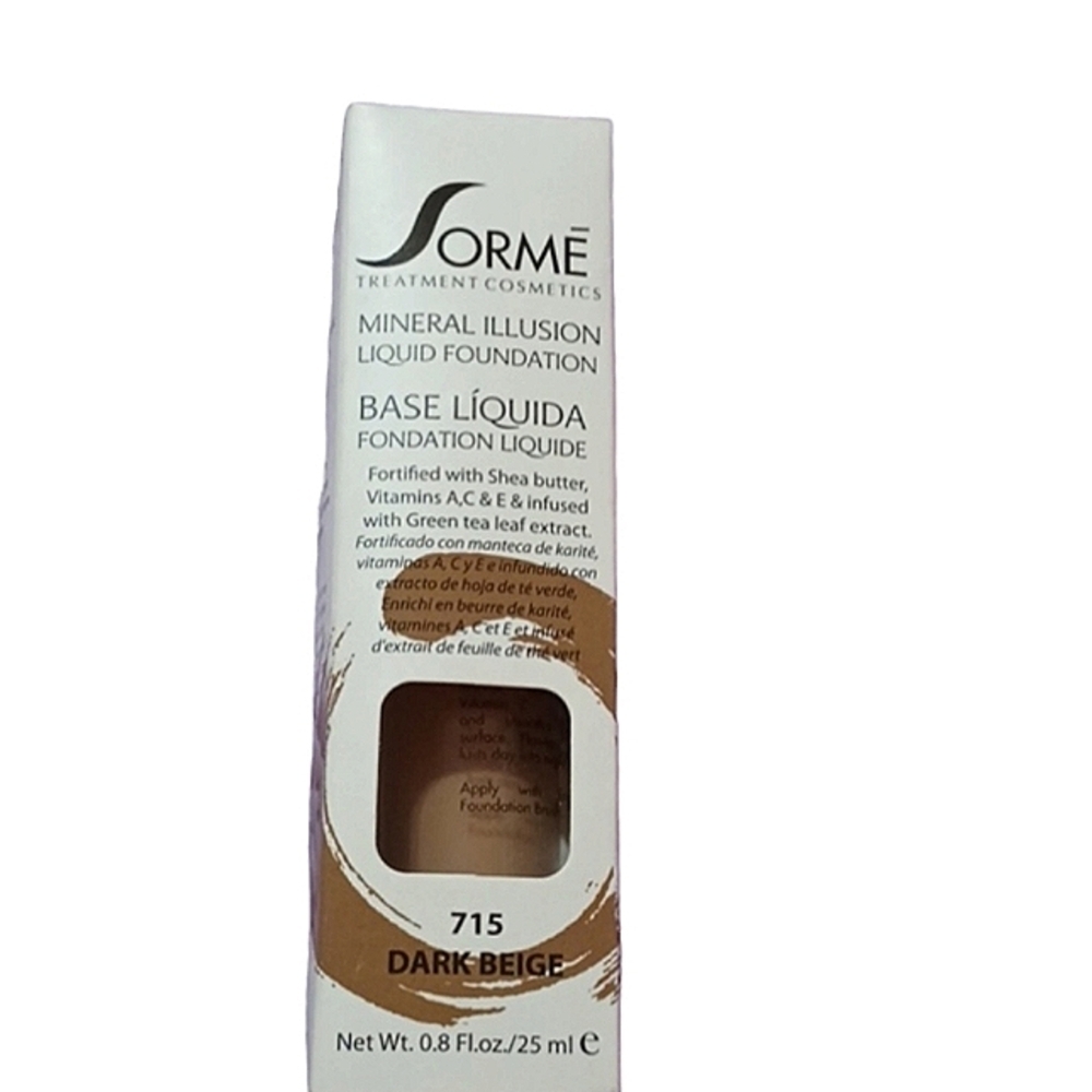 Sorme Mineral Illusion Foundation 715 Dark Beige